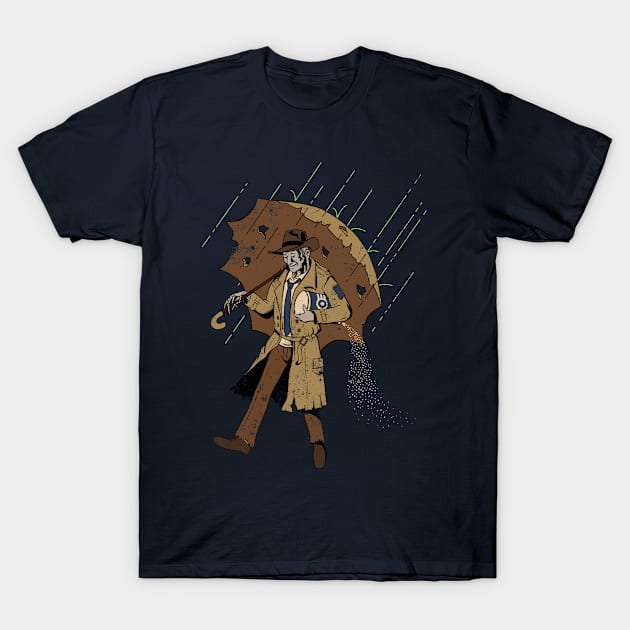 Salt Powered Robot T-Shirt by Kubo